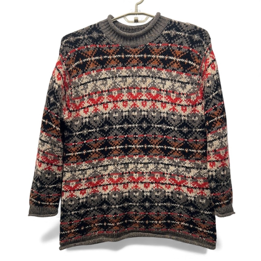 Fashion Bug Vintage 90s Wool Sweater 14‎ Roll Neck
